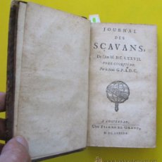 Libros antiguos: JOURNAL DES SÇAVANS SAVANTS. A AMSTERDAM, CHEZ WAESBERGE, BOOM, VAN SOMEREN & GOETHALS, 1683.