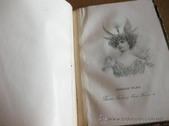 Libros antiguos: LIBRO CATALOGO FRANCES CON TIPOS DE PEINADOS CON L&Aacute;MINAS. 1899 - Foto 6