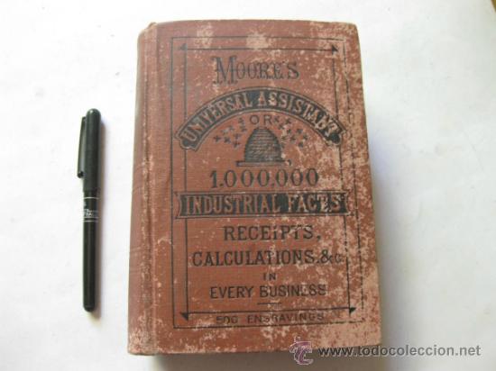 Libros antiguos: LIBRO ANTIGUO DE FINALES DEL S XIX - MOORES UNIVERSAL ASSISTENT - Foto 1