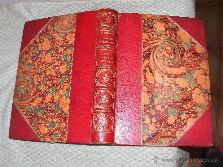 Libros antiguos: EMILE BERGERAT - LAMOUR EN R&Eacute;PUBLIQUE - Foto 4