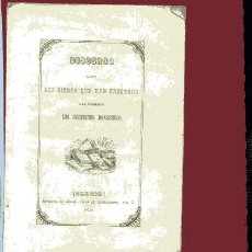 Libros antiguos: DISCURSO SOBRE LOS BIENES QUE HAN PRESTADO A LA SOCIEDAD LAS INSTITUCIONES MONASTICAS ,1852. Lote 39572106