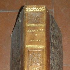 Libros antiguos: MEMORIAL DE INGENIEROS. MEMORIAS... ARTE DE LA GUERRA... PROFESIÓN DE INGENIERO... AÑO 1847 TOMO II. Lote 38865530