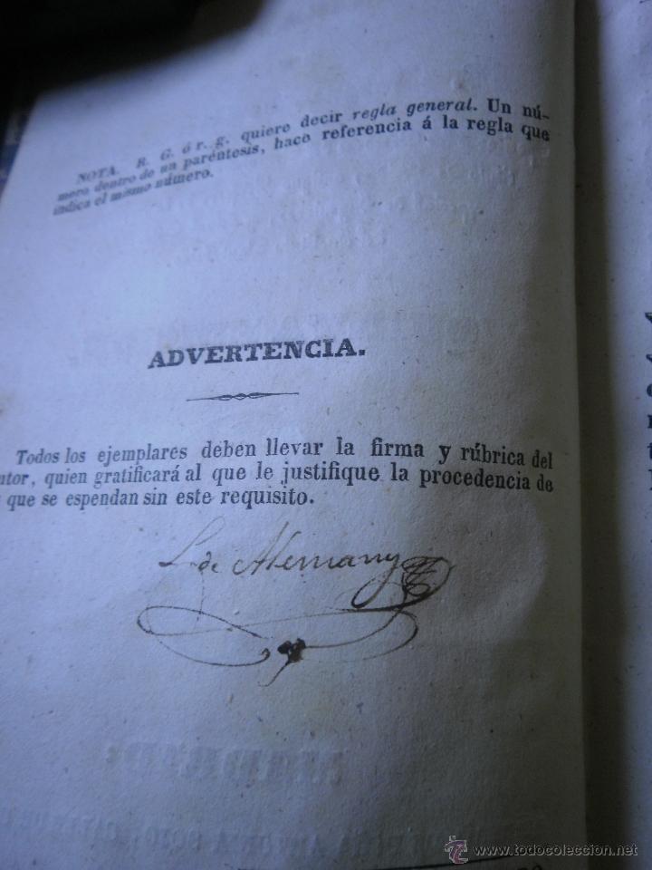 Libros antiguos: Gram&aacute;tica francesa - Foto 8