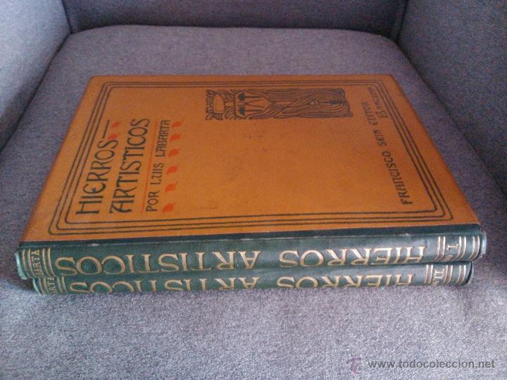 Libros antiguos: HIERROS ARTISTICOS, LUIS LABARTA 1901 - Foto 1