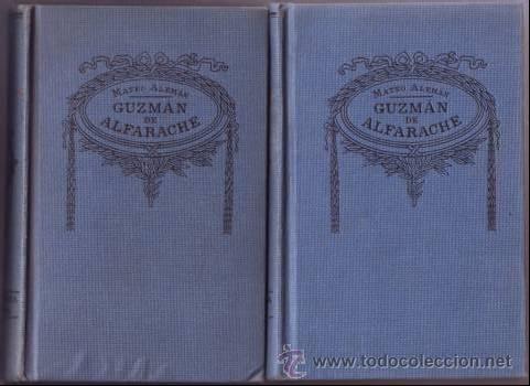 Libros antiguos: ALEMAN, Mateo: GUZMAN DE ALFARACHE. 2 vols - Foto 1