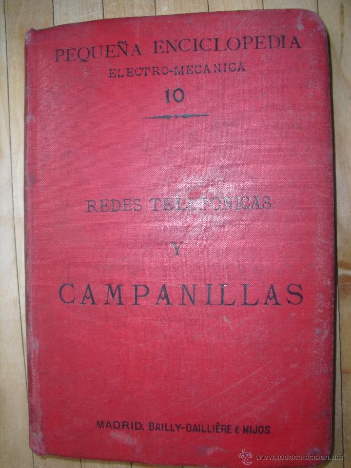 Libros antiguos: Redes telefonicas y campanillas - Foto 1