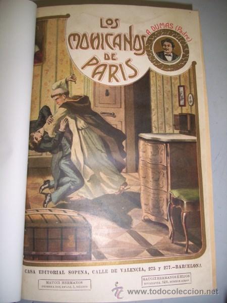 Libros antiguos: DUMAS, Alejandro (Padre). Los Mohicanos de Par&iacute;s : versi&oacute;n castellana - Foto 2