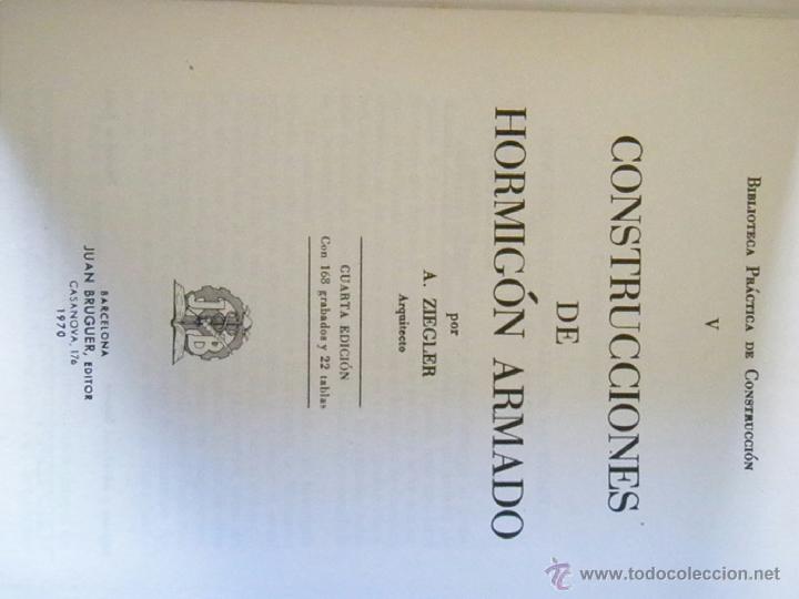 Libros antiguos: ANTIGUA ENCICLOPEDIA PRACTICA DE LA CONSTRUCCION - Foto 2