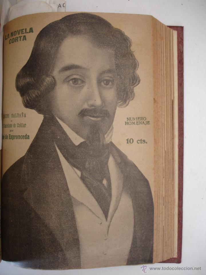 Libros antiguos: LA NOVELA CORTA PRIMER SEMESTRE ENERO A JUNIO 1919. - Foto 12