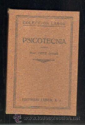 Old books: PSICOTECNIA.           A-LAB-205
