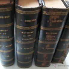 Libros antiguos: MEMORIAS DE UN ESPÍRITU, TE PERDONO, 4 LIBROS CON 8 TOMOS-1904-IMP- Y LIB.- DE CARBONELL Y ESTEVA. Lote 40275789