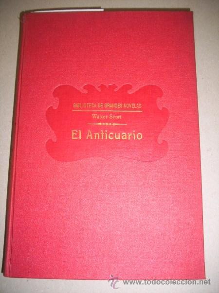 Libros antiguos: SCOTT, Walter. El anticuario - Foto 1