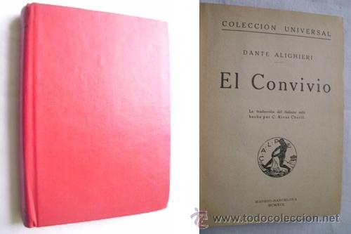 Libros antiguos: EL CONVIVIO. ALIGHIERI, Dante. 1919 - Foto 1