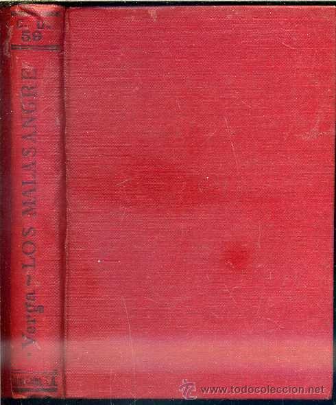Libros antiguos: GIOVANNI VERGA : LOS MALASANGRE (CALPE, 1920) - Foto 1