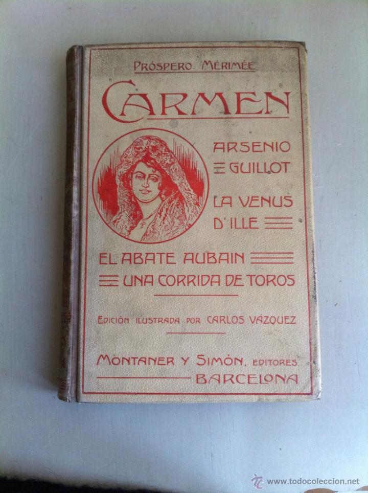 Libros antiguos: CARMEN. PR&Oacute;SPERO MERIM&Eacute;E - Foto 1