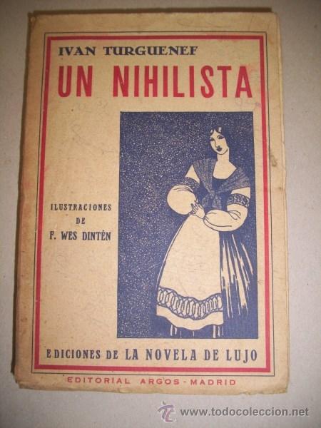 Libros antiguos: TURGUENEF, Ivan. Un nihilista - Foto 1