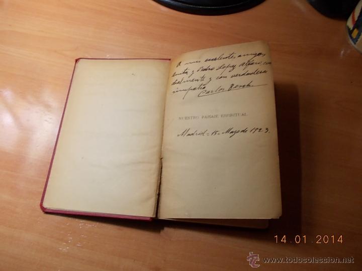 Libros antiguos: Nuestro paisaje espiritual. Carlos Bosch. - Foto 3