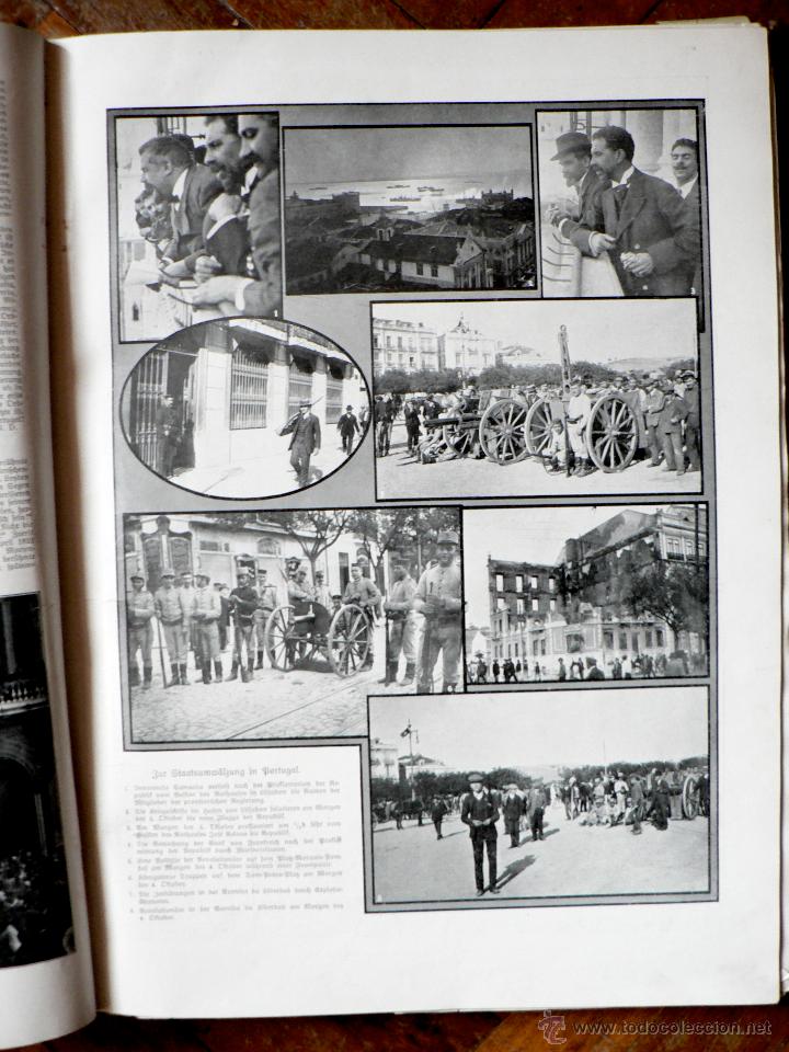 Libros antiguos: ILLUSTRIRTE ZEITUNG 1910 - Foto 5