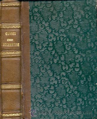 Libros antiguos: LAMARTINE &ndash; LES CONFIDENCES &ndash; A&Ntilde;O 1862 - Foto 1