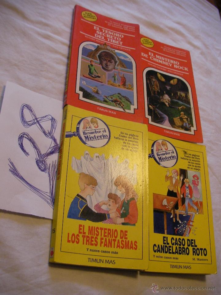 Libros antiguos: LOTE DE LIBROS RESUELVE EL MISTERIO - Foto 1