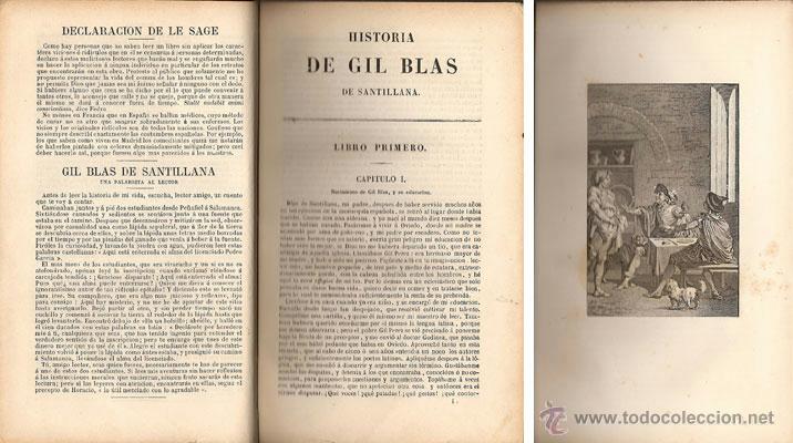 Libros antiguos: HISTORIA DE GIL BLAS DE SANTILLANA &ndash; A&Ntilde;O 1897 - Foto 2