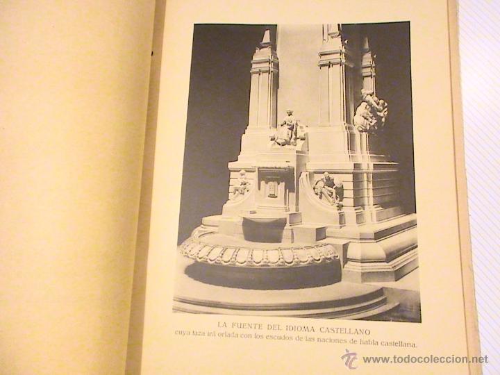 Libros antiguos: Proyecto de monumento a Cervantes. - Foto 4