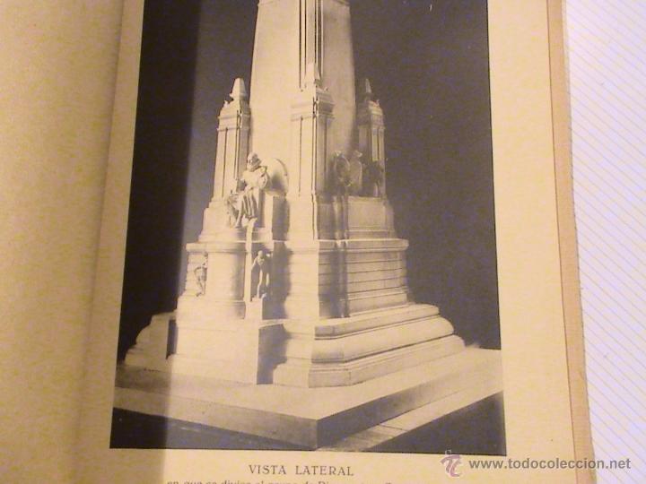 Libros antiguos: Proyecto de monumento a Cervantes. - Foto 6