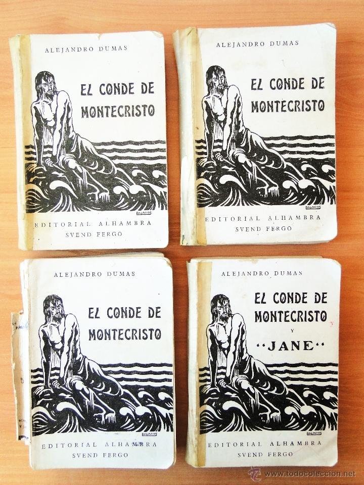 Libros antiguos: EL CONDE DE MONTECRISTO Y JANE. ALEJANDRO DUMAS. 1932 - Foto 1