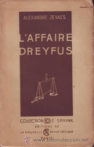 Libros antiguos: ZEVAES, Alexandre: LAFFAIRE DREYFUS. - Foto 1