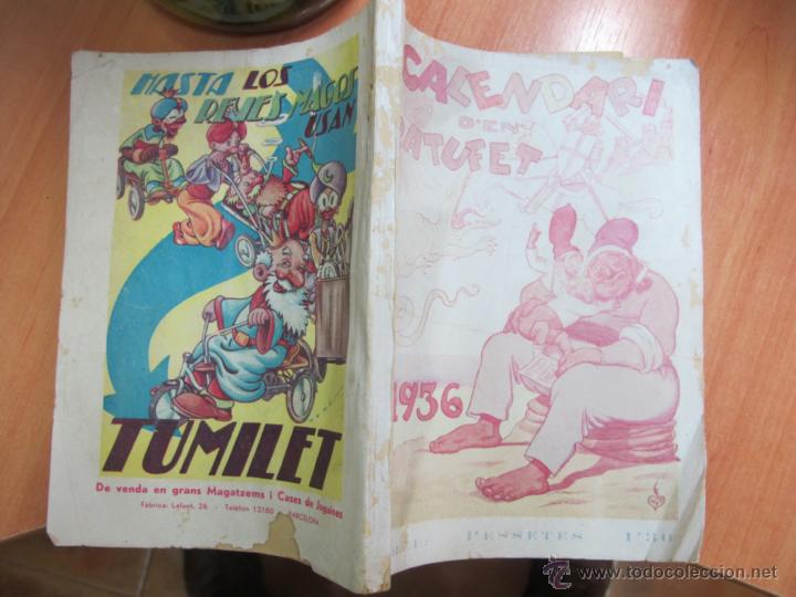 Libros antiguos: CALENDARI D&acute;EN PATUFET ANY 1936 - Foto 1