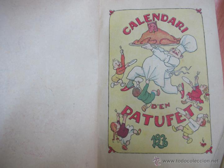 Libros antiguos: CALENDARI D&acute;EN PATUFET ANY 1936 - Foto 4