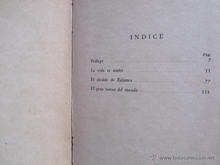 Libros antiguos: Tres obras de Calder&oacute;n. Editorial Atl&aacute;ntida - Foto 7