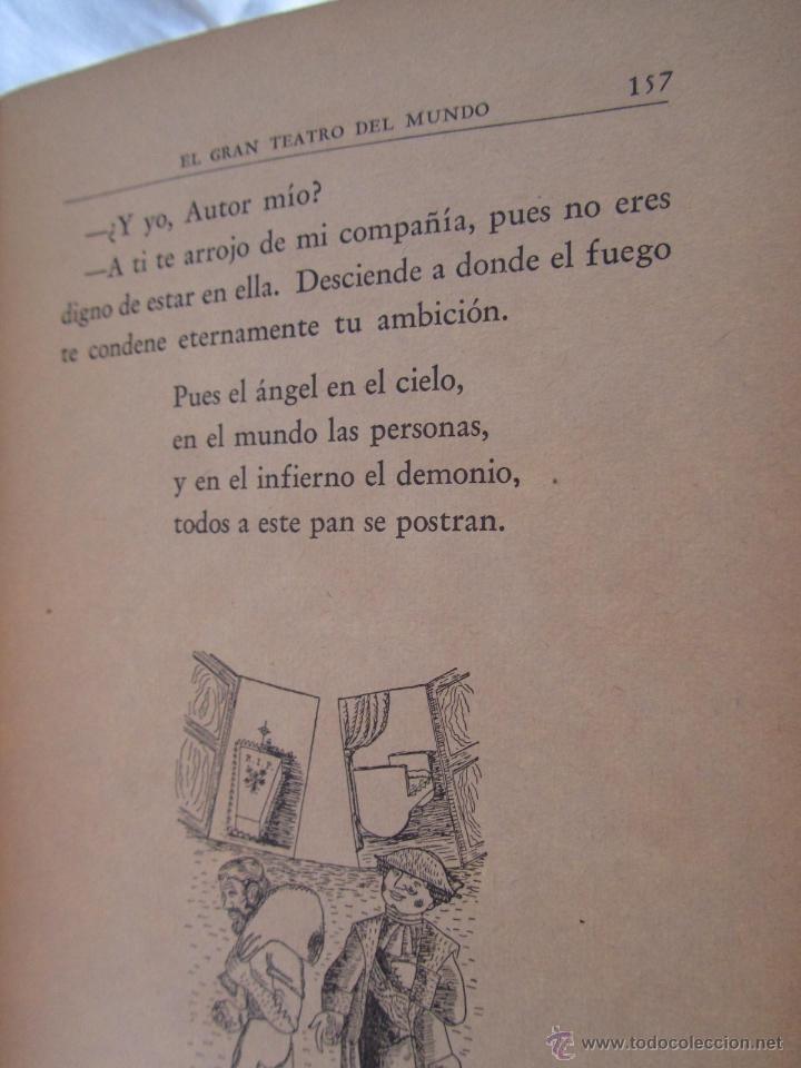 Libros antiguos: Tres obras de Calder&oacute;n. Editorial Atl&aacute;ntida - Foto 8