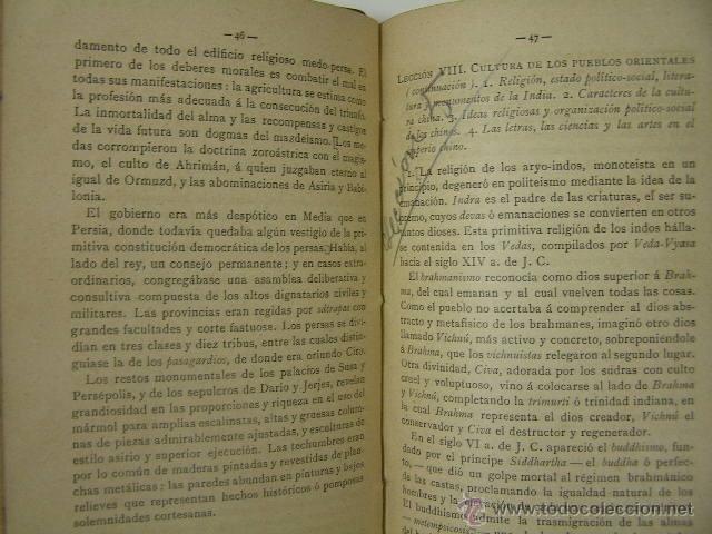 Libros antiguos: compendio de historia universal,mariano laita,1887, emperaile ed,ref &ntilde;&ntilde;4 - Foto 5