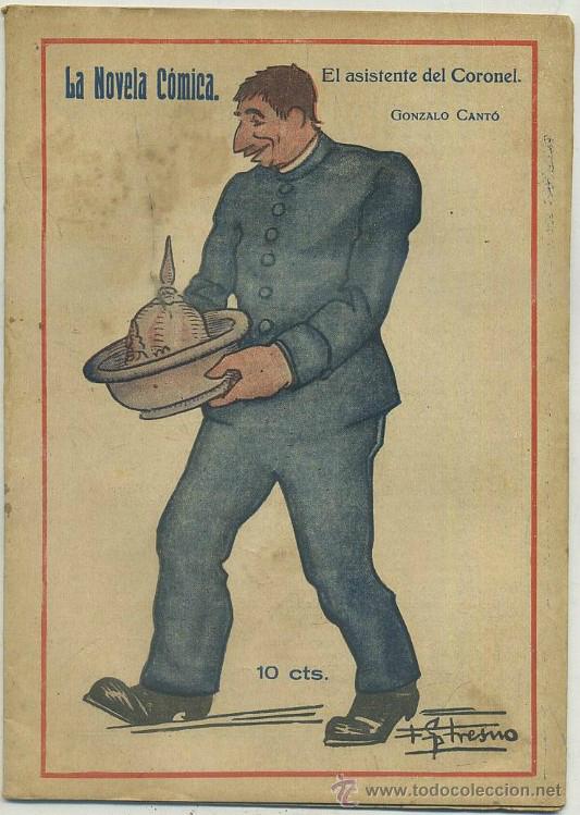 Libros antiguos: EL ASISTENTE DEL CORONEL. LA NOVELA COMICA A&Ntilde;Olll N&ordm; 26   A-NOVCOM-047 - Foto 1