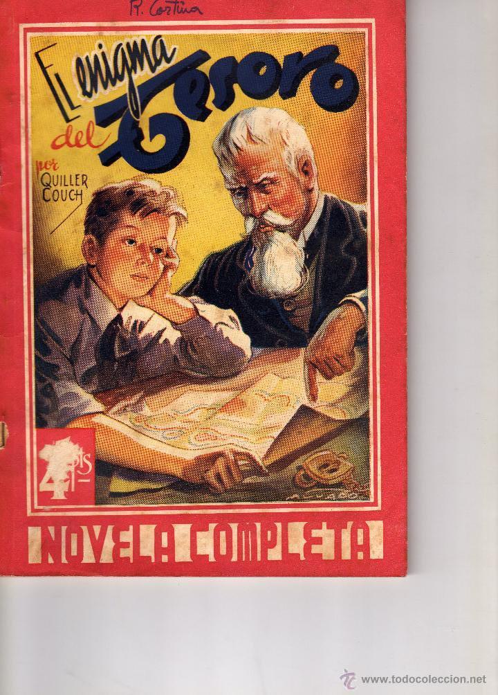Old books: EL ENIGMA DEL TESORO por QUILLER COUCH-COLECCI&Oacute;N GRANDES AUTORES N&ordm; 15