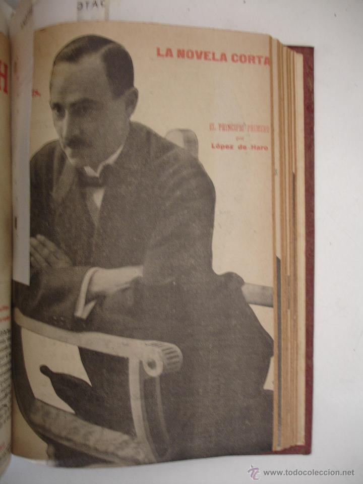 Libros antiguos: LA NOVELA CORTA PRIMER SEMESTRE ENERO A JUNIO 1919. - Foto 34