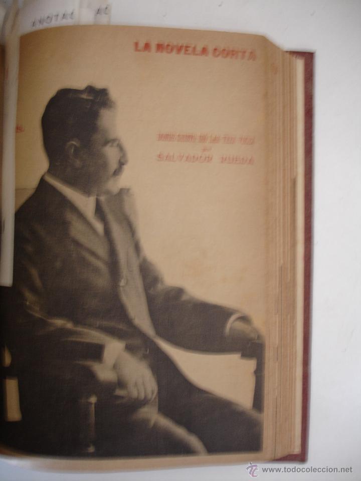 Libros antiguos: LA NOVELA CORTA PRIMER SEMESTRE ENERO A JUNIO 1919. - Foto 37