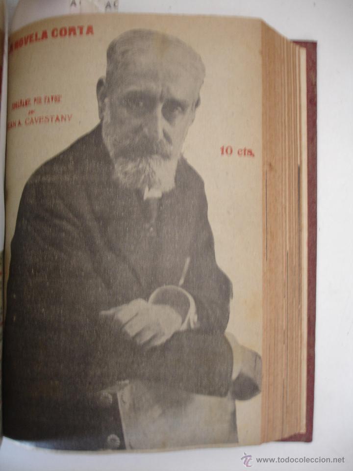 Libros antiguos: LA NOVELA CORTA PRIMER SEMESTRE ENERO A JUNIO 1919. - Foto 40