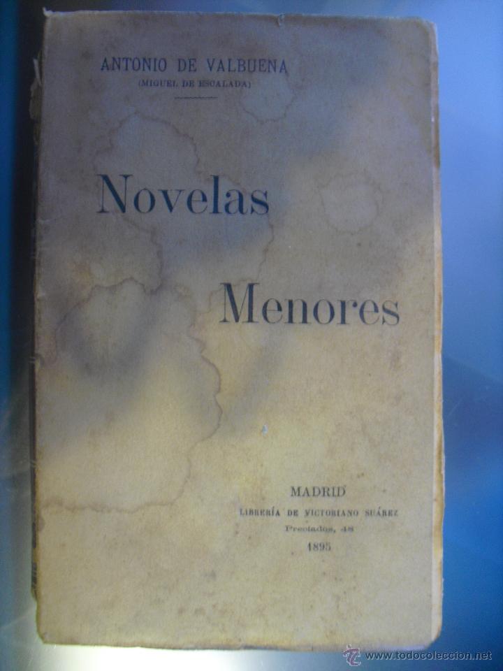 Libros antiguos: Novelas menores. Valbuena, Antonio - Foto 1