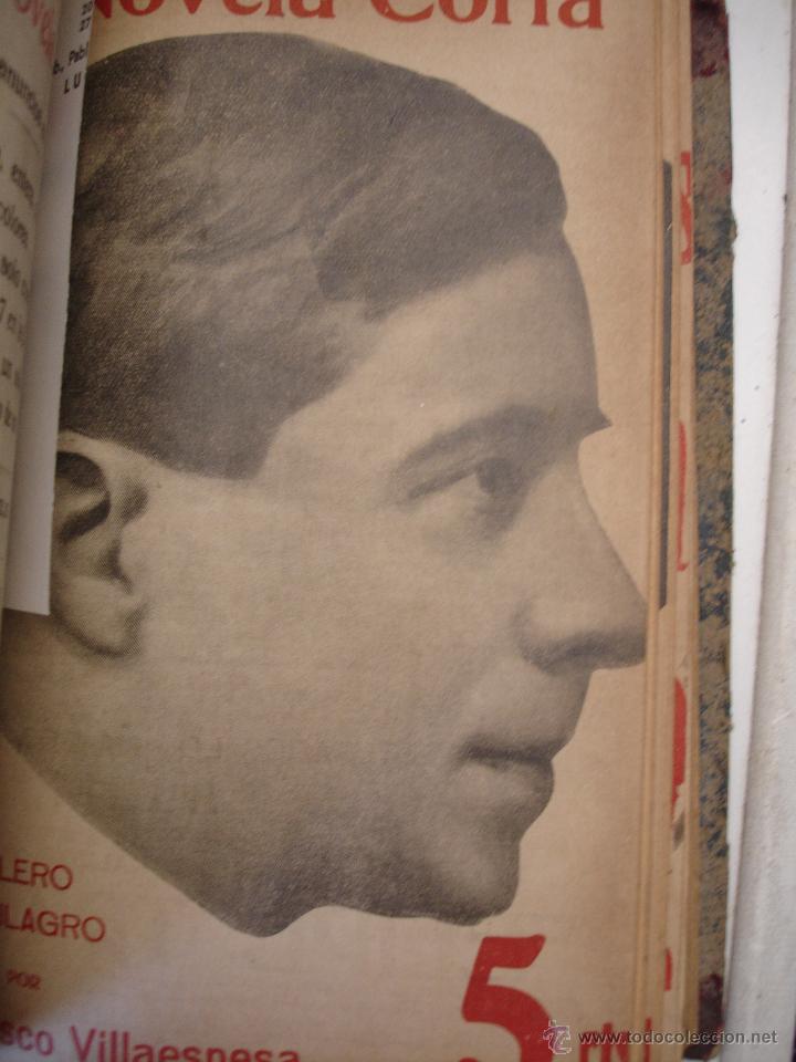 Libros antiguos: NOVELA CORTA 29 NOVELAS - Foto 4