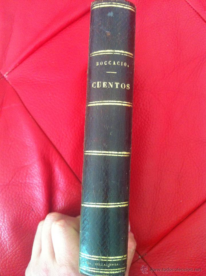 Libros antiguos: LIBRO ANTIGUO- CUENTOS BOCCACIO - BARCELONA 1876 - Foto 3