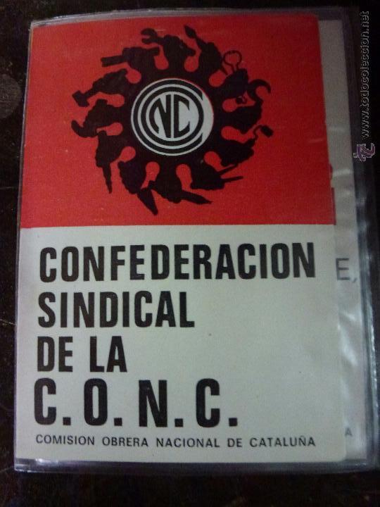 Libros antiguos: Cartilla de la Confederacion Sindical de la C.O.N.C - Foto 1
