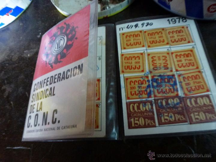 Libros antiguos: Cartilla de la Confederacion Sindical de la C.O.N.C - Foto 2