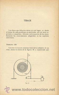 Libros antiguos: PROBLEMAS DE TECNOLOG&Iacute;A TEXTIL &ndash; A&Ntilde;O 1926 - Foto 4