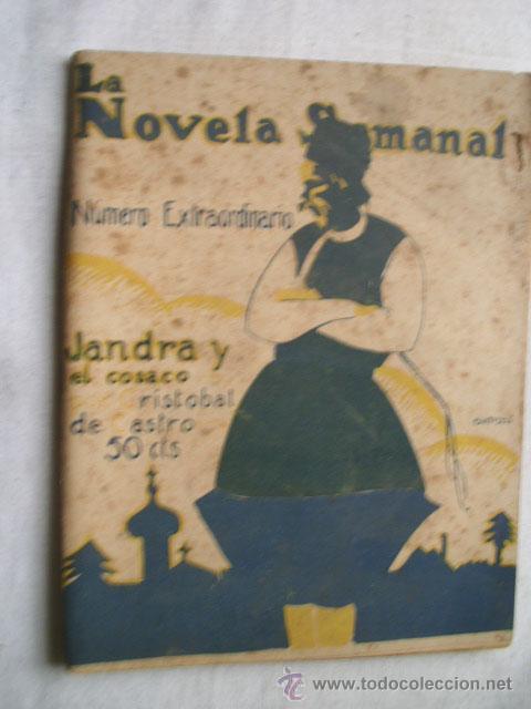 Libros antiguos: JANDRA Y EL COSACO. DE CASTRO, Crist&oacute;bal. 1922 - Foto 1