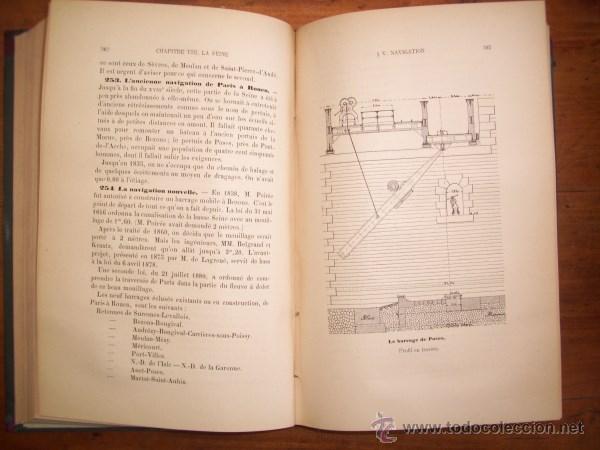 Libros antiguos: LECHALAS, Mc.-Ct. Hydraulique Fluviale - Foto 4