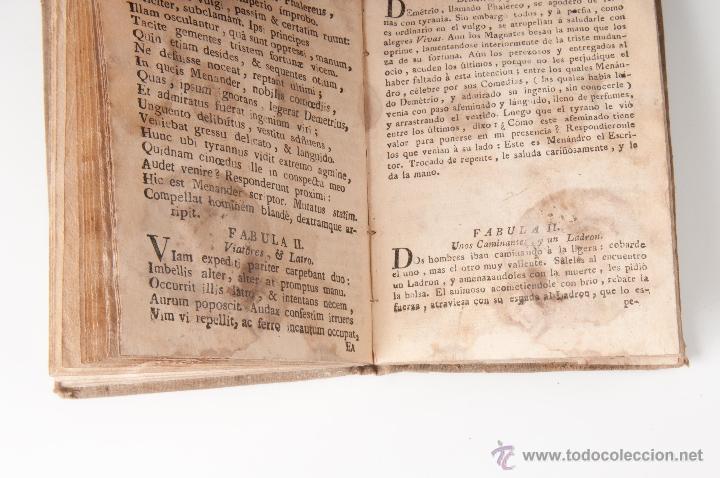 Libros antiguos: FABULAS DE PHEDRO, LIBERTO DE AUGUSTO - Foto 2