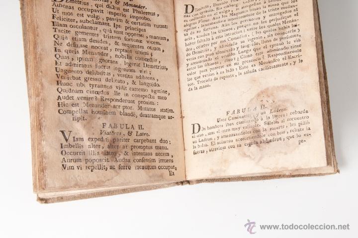 Libros antiguos: FABULAS DE PHEDRO, LIBERTO DE AUGUSTO - Foto 3
