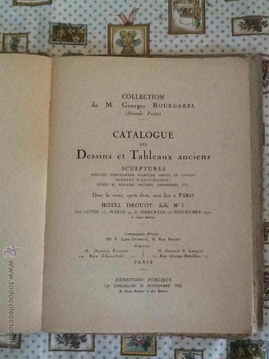 Libros antiguos: COLLECTION DE M. GEORGES BOURGAREL (SECOND PARTIE) 1922 - Foto 2